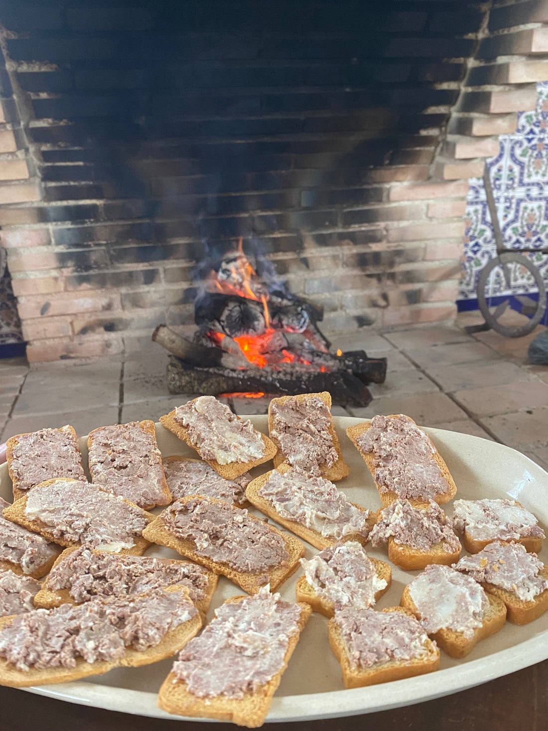 Tosta agridulce de paté La Charra